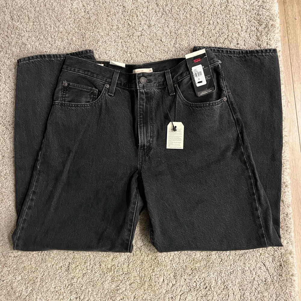 Levi’s black baggy jeans size 30